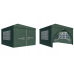 Садовий павільйон тент бесідка Gotel 300 x 300 x 250 см зелений