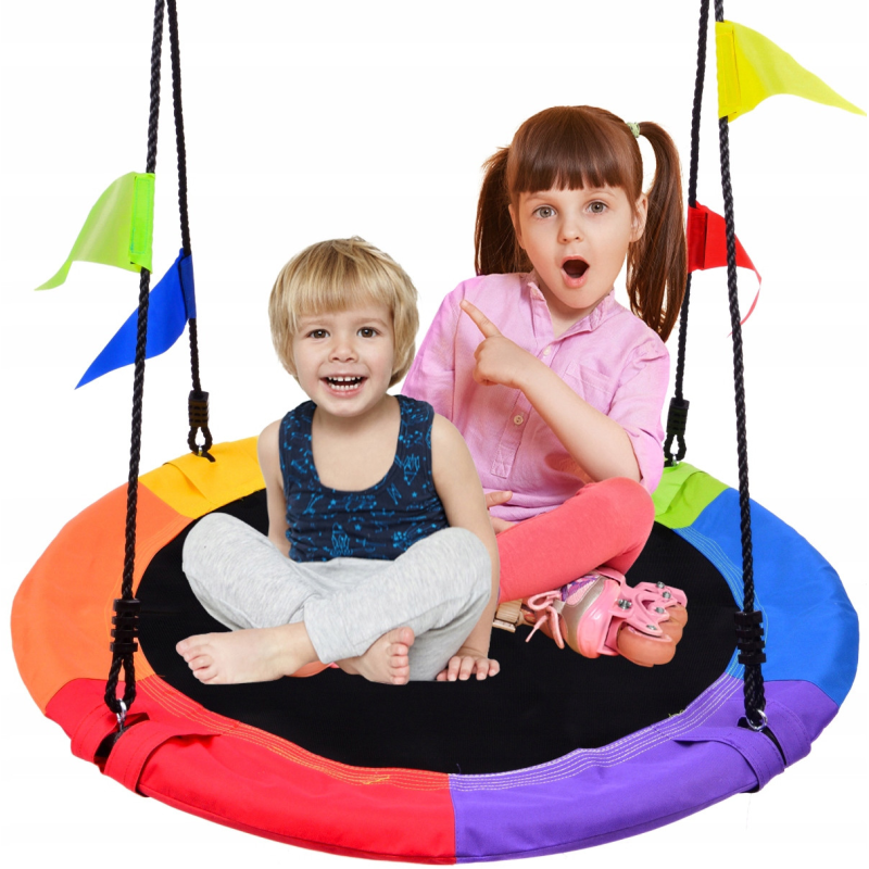 Гойдалка дитяча вороняче гніздо Funfit Garden 100см 150кг