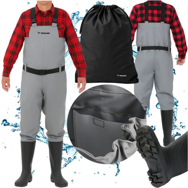 Заброди рибальські 42 + підтяжки Trizand (Польша)