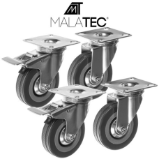 Поворотні колеса - комплект із 4 штук Malatec 22537