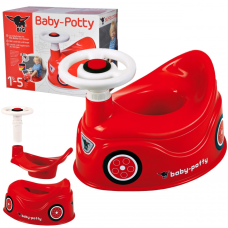 Інтерактивний горщик BIG Potty New Bobby Car з кермом та сигналом