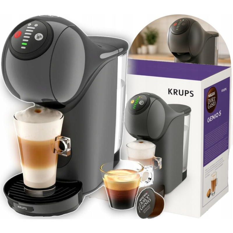 Кавоварка капсульна Krups Nescafe Dolce Gusto Genio S KP243B10