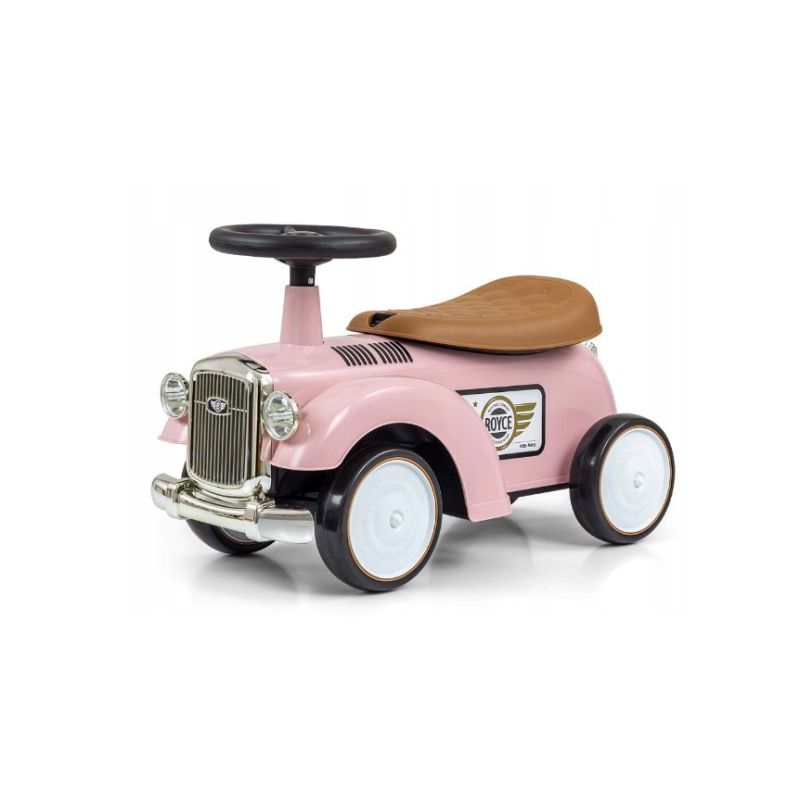 Вінтажний ретро автомобіль Milly Mally Royce Pink Pushchair Retro Car Classic Car