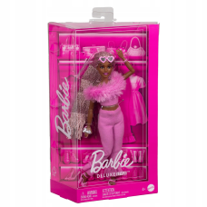Лялька Barbie Deluxe Style Barbiecore модниця у костюмі з пір“ям HYV28 Оригінал