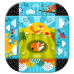 Килимок інтерактивний розвивальний 110 х 100 см Ricokids Lisek 7317