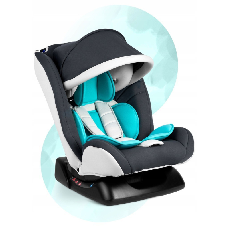 Автокрісло Ricokids Luco 0-36 кг Сіро-голубе (Польща) 7133