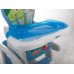 Стільчик для годування 3в1 Ricokids Teri 104,5 х 59 х 58 см Сіро-голубе Польща