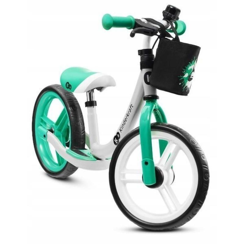 Беговел Space Light Green с ручним тормозом