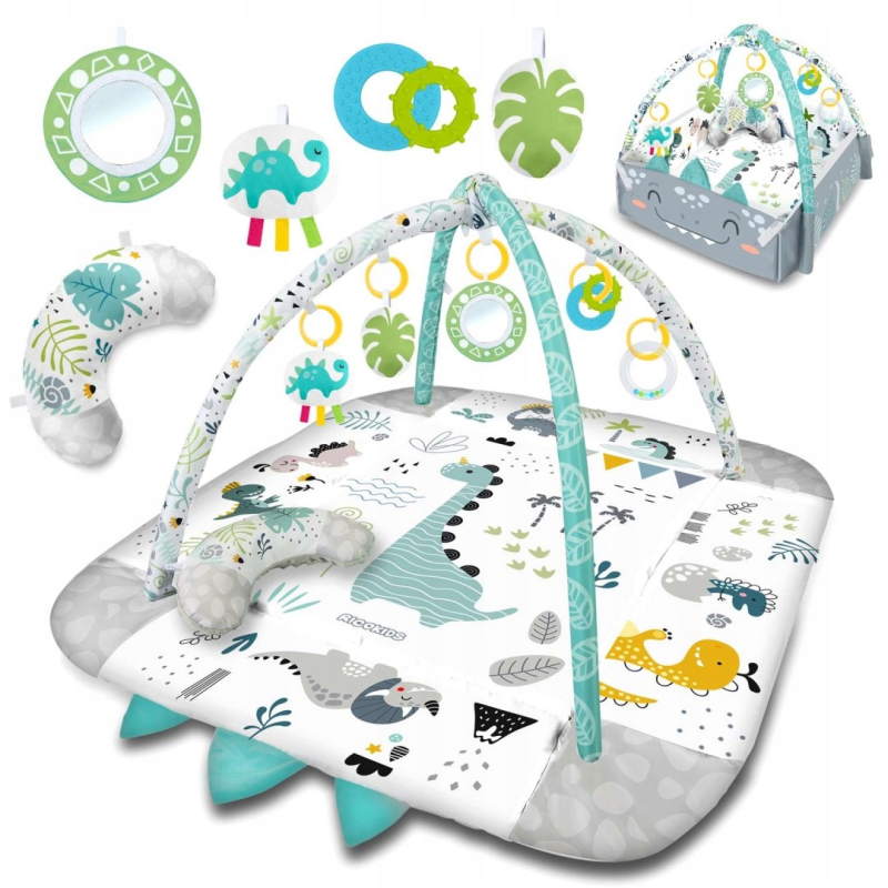 Килимок інтерактивний розвивальний 110 х 100 см Nessi Ricokids