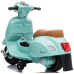 Дитячий електричний скутер Bobo-San Vespa H1 аккумуляторный з світловими та звуковими ефектами м“ятний