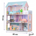 Великий дерев“яний ляльковий будиночок Ricokids RK-878 70 см Польща
