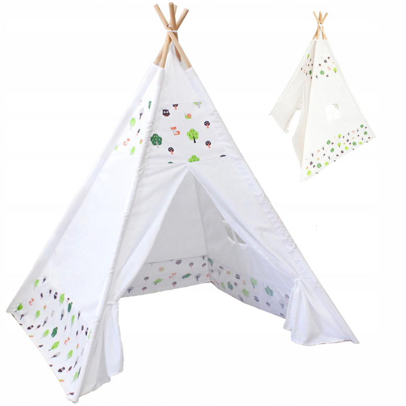 Намет-вігвам Tipi Wigwam House для дитячих кімнат білий