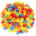 Креативні блоки соломинки – набір 408 шт. Kruzzel 22408