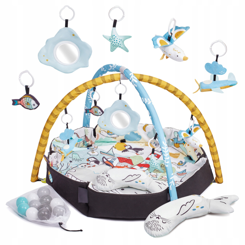 Килимок інтерактивний розвивальний 103 х 95 см Kinderkraft Smartplay Sea