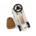 Вінтажний ретро автомобіль Milly Mally Royce White Pushchair Retro Car Classic Car