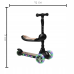 Дитячий самокат Balance 2in1 - Momi Kiuru Black - світлодіодні колеса