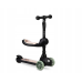 Дитячий самокат Balance 2in1 - Momi Kiuru Black - світлодіодні колеса