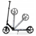 Самокат HyperMotion CITY SWIFT 2 Digital lion HYP16B для дітей та дорослих до 100 кг чорний