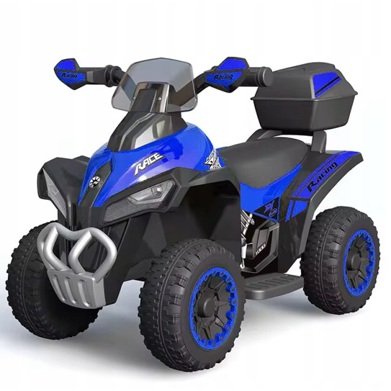 Дитячий квадроцикл Bobo-San GTS1188-A аккумуляторный з світловими та звуковими ефектами синій