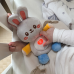 Інтерактивна іграшка для немовлят зі світлом та звуком для сну Woopie Baby Bunny Pink