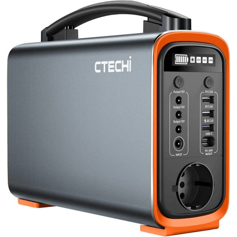Портативна зарядна станція CTECHi GT200 Portable Power Station 200W/240Wh (LiFePO4)