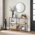 Консольний столик, консоль для вітальні Songmics VASAGLE GLAMOUR 100x73x30 Black