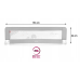 Захисний бар“єр, огорожа, бортик для ліжка Moby-System BED RAIL GREY 154 x 42 см
