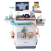 Дитячий ігровий набір маленького лікаря на візку з ЕКГ та рентгеном Iso Trade