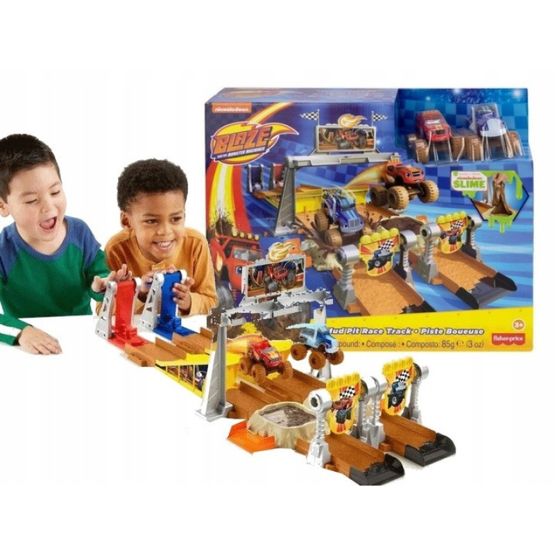 Ігровий набір Fisher-Price Blaze and the Monster Machines Вспиш та диво-машинки Гонки у бруді (GVG53)