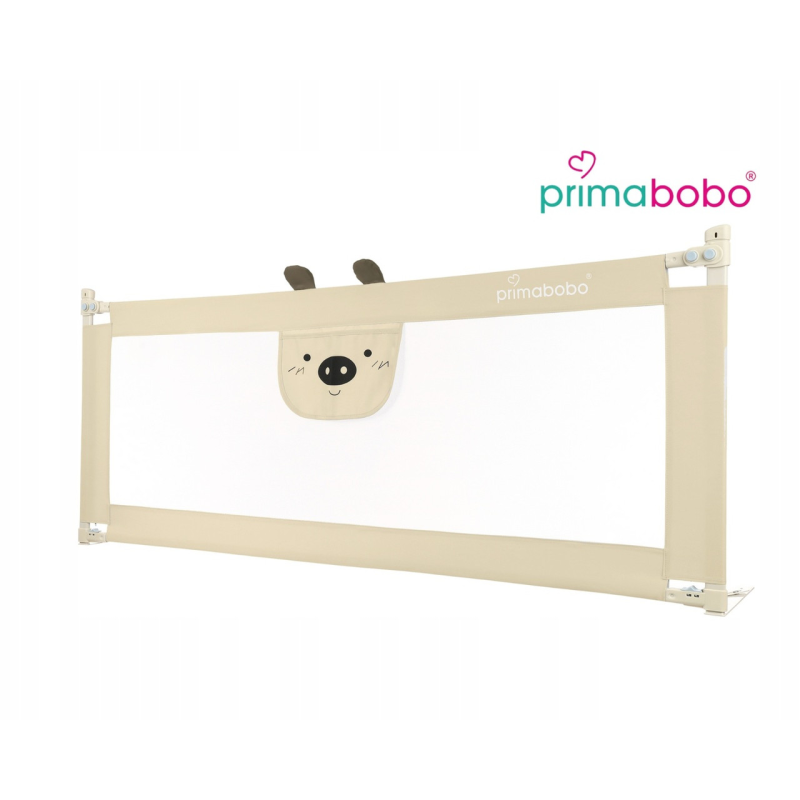 Захисний бар“єр, огорожа, бортик для ліжка Primabobo Bear 180 см бежевий